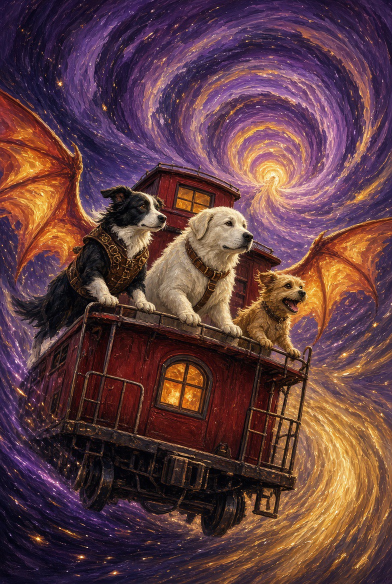 Wormhole opens in the sky