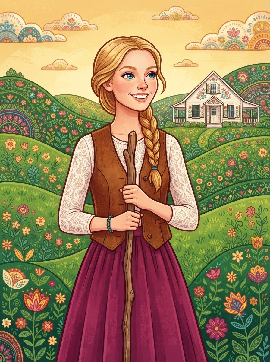Dolly at Arkatype Farms in the Ozarks